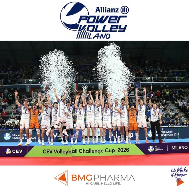 Allianz PowerVolley Milano vince la Challenge Cup